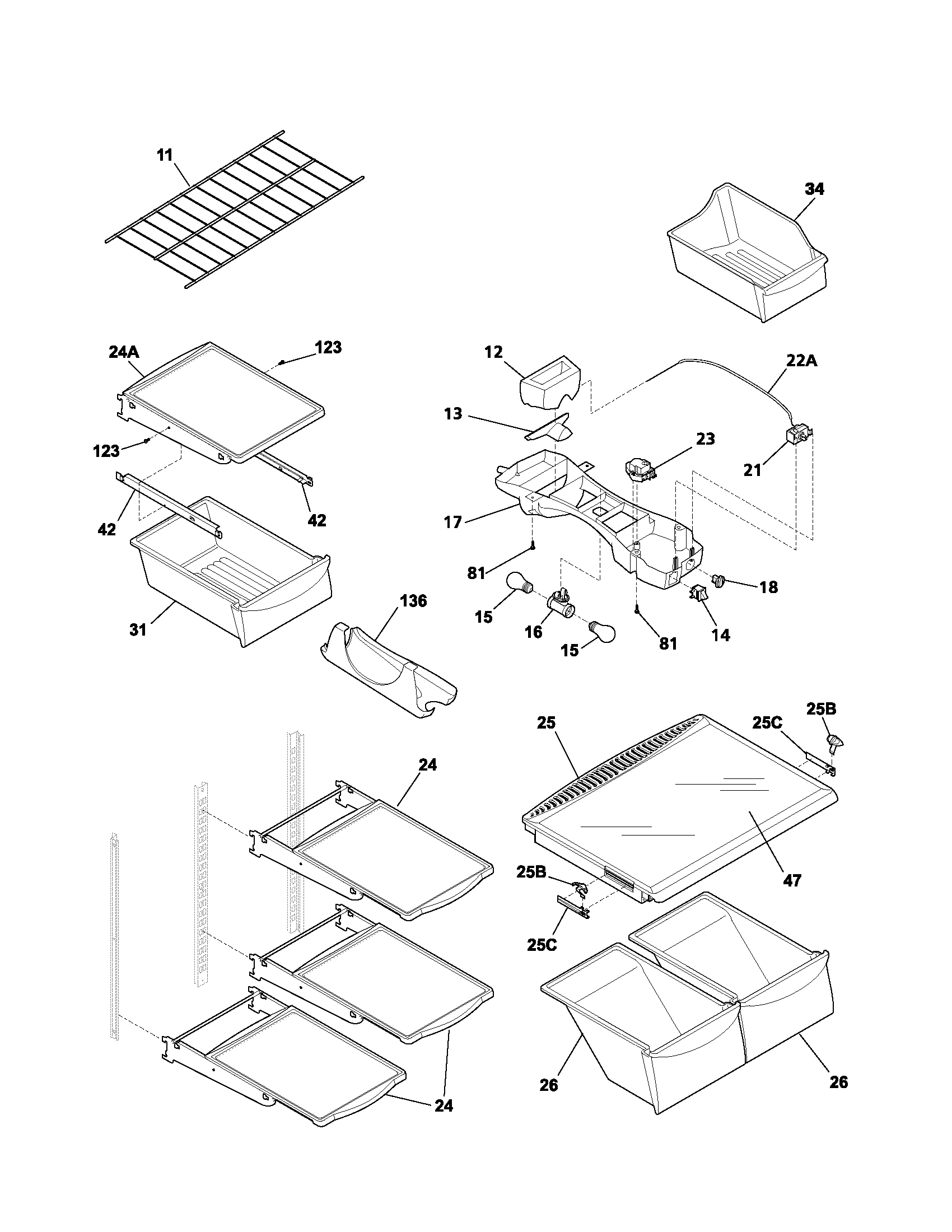 Shelves