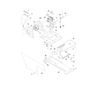 Frigidaire FEX831CS0 motor/blower/belt diagram