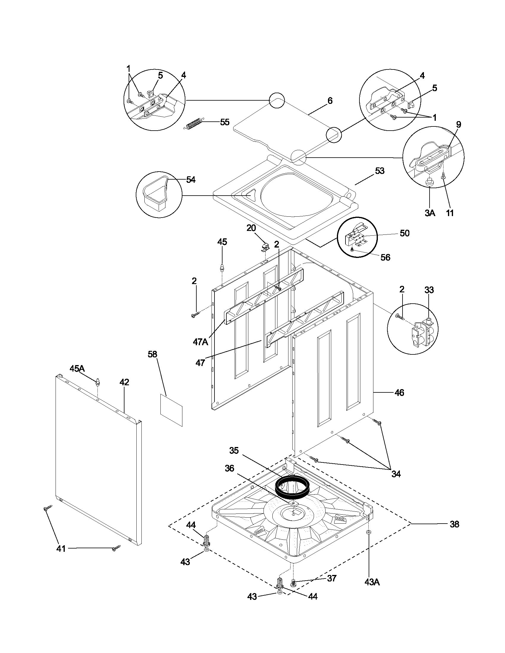 LOWER CABINET/TOP