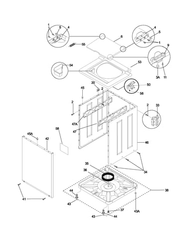 Lower cabinet/top