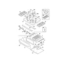 Kenmore 79079214300 top/drawer diagram