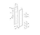 Frigidaire FRS26RBCW1 freezer door diagram