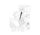 Kenmore 41774182300 cabinet/drum diagram