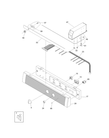 Controls/top panel