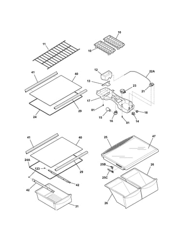 Shelves