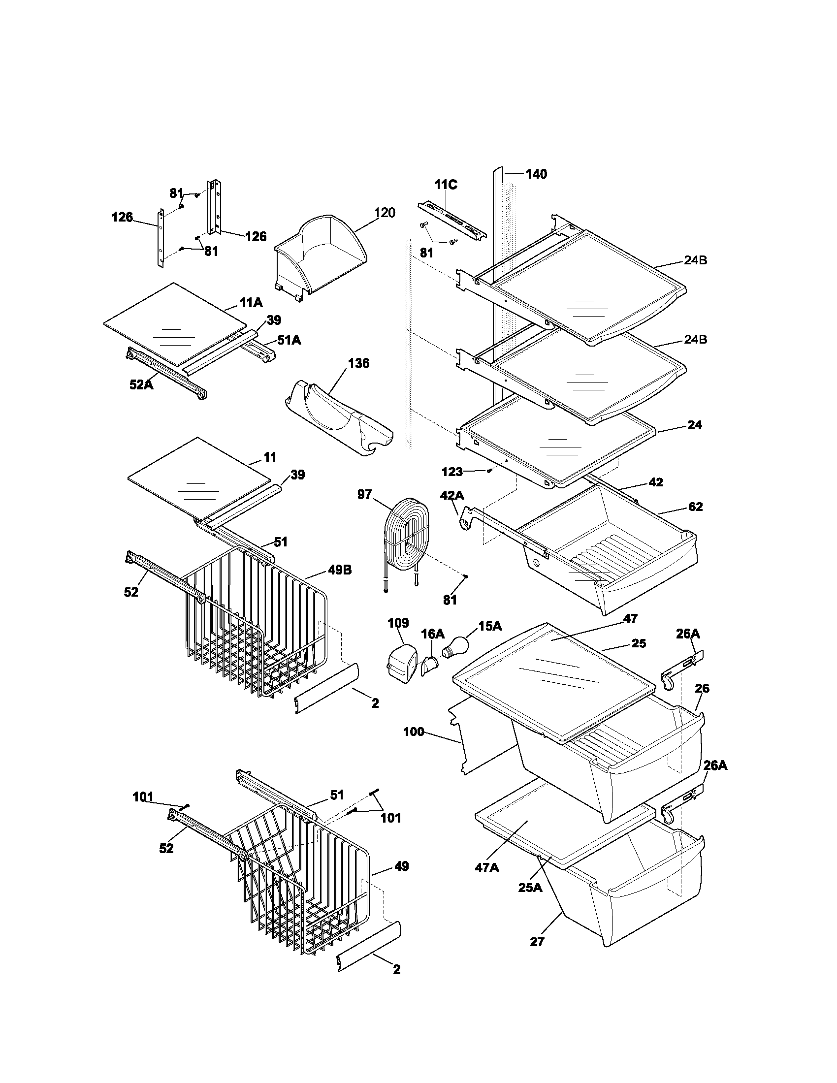 SHELVES