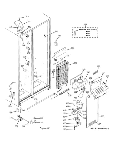 Freezer section