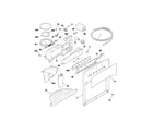 White-Westinghouse WRS26MF5AS8 dispenser diagram