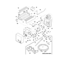 Frigidaire GLHS269ZCW3 ice maker diagram