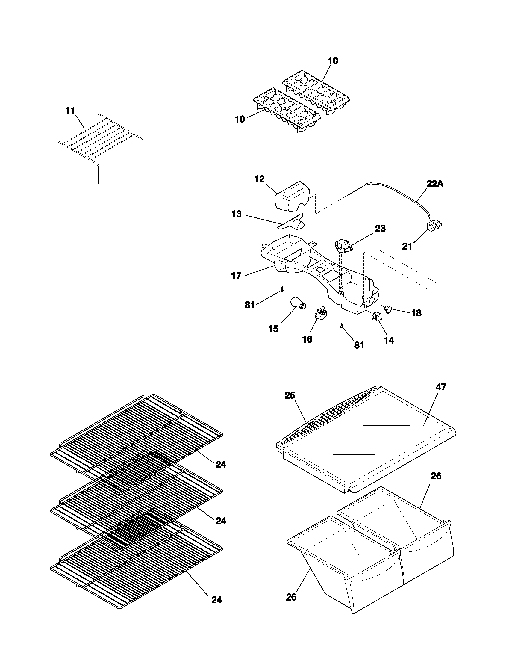 Shelves