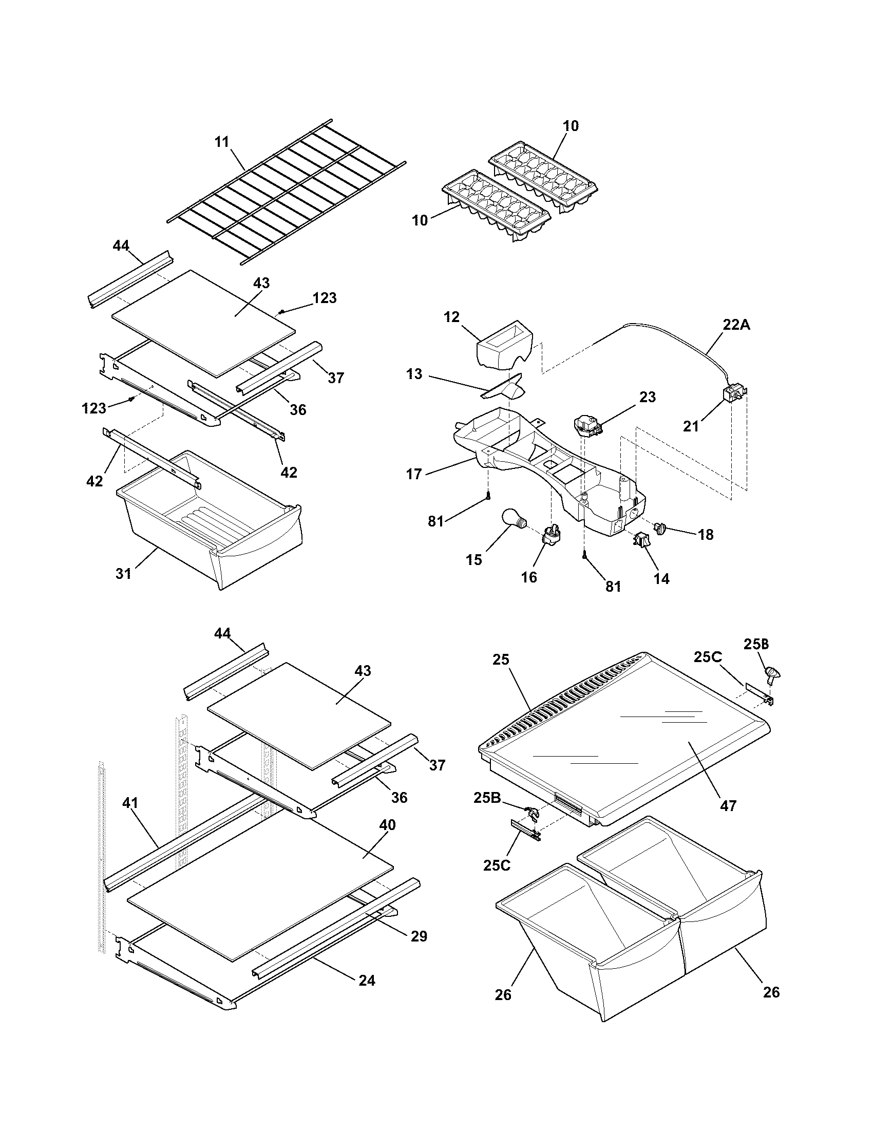 Shelves