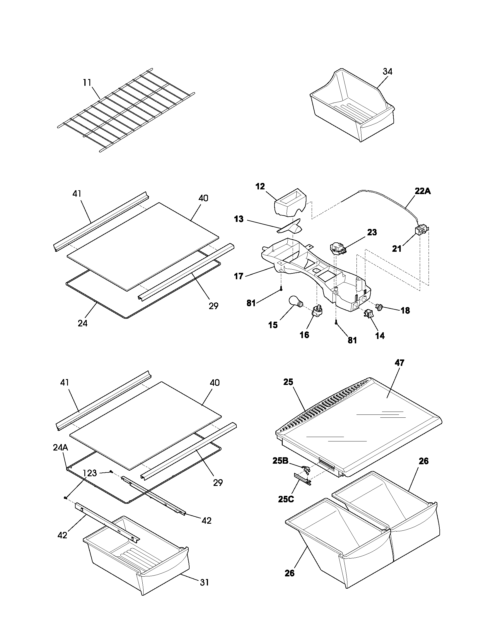 Shelves