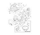 Frigidaire FRT21IS6BW3 ice maker diagram