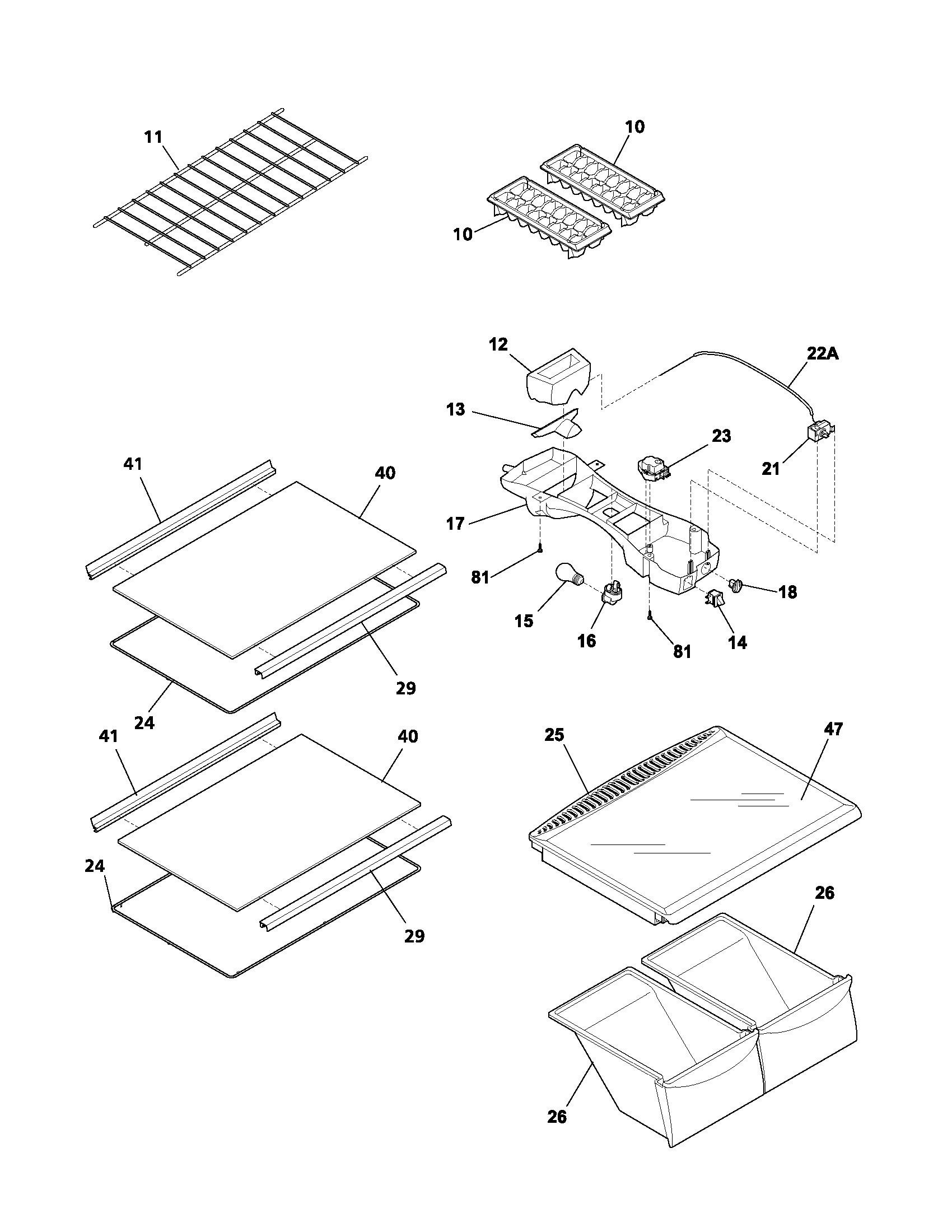 Shelves