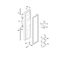 Frigidaire FRS23R4CW3 freezer door diagram