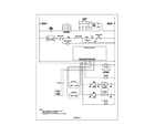 Frigidaire PLGF389CCC wiring schematic diagram