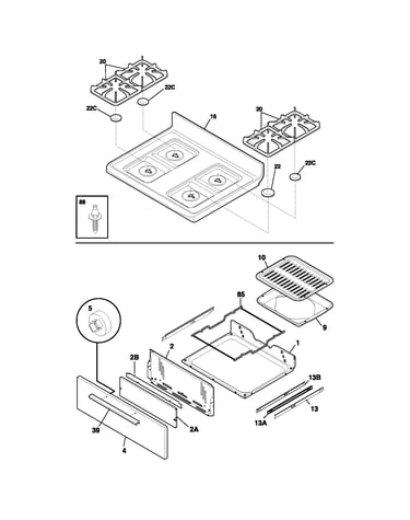 Top/drawer