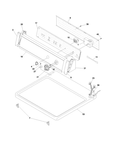 Controls/top panel