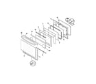 Frigidaire FEF366ASH door diagram