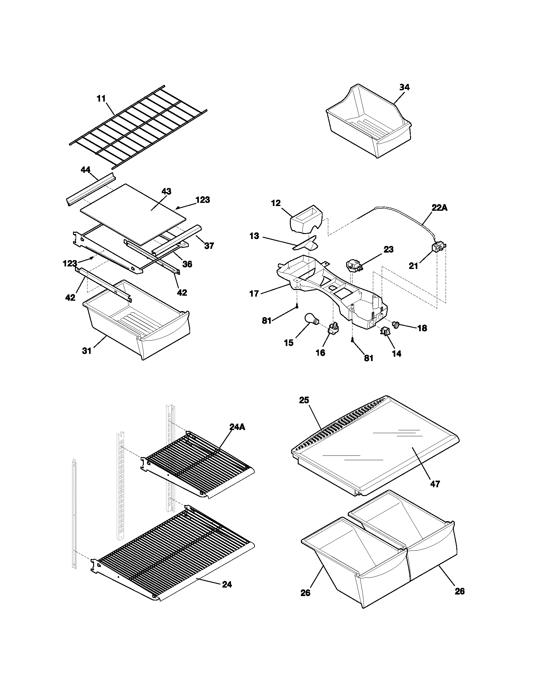 Shelves