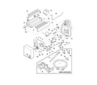 White-Westinghouse WRS23MF5AS9 ice maker diagram