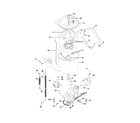 Frigidaire FWS833AS2 motor/tub diagram