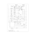 Frigidaire PLEF398CCD wiring schematic diagram