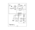Frigidaire PLGF389CCD wiring schematic diagram
