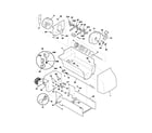 Frigidaire FRS23H7CSB2 ice container diagram