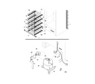 Frigidaire FFU21C4CW2 system diagram