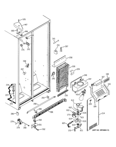 Freezer section