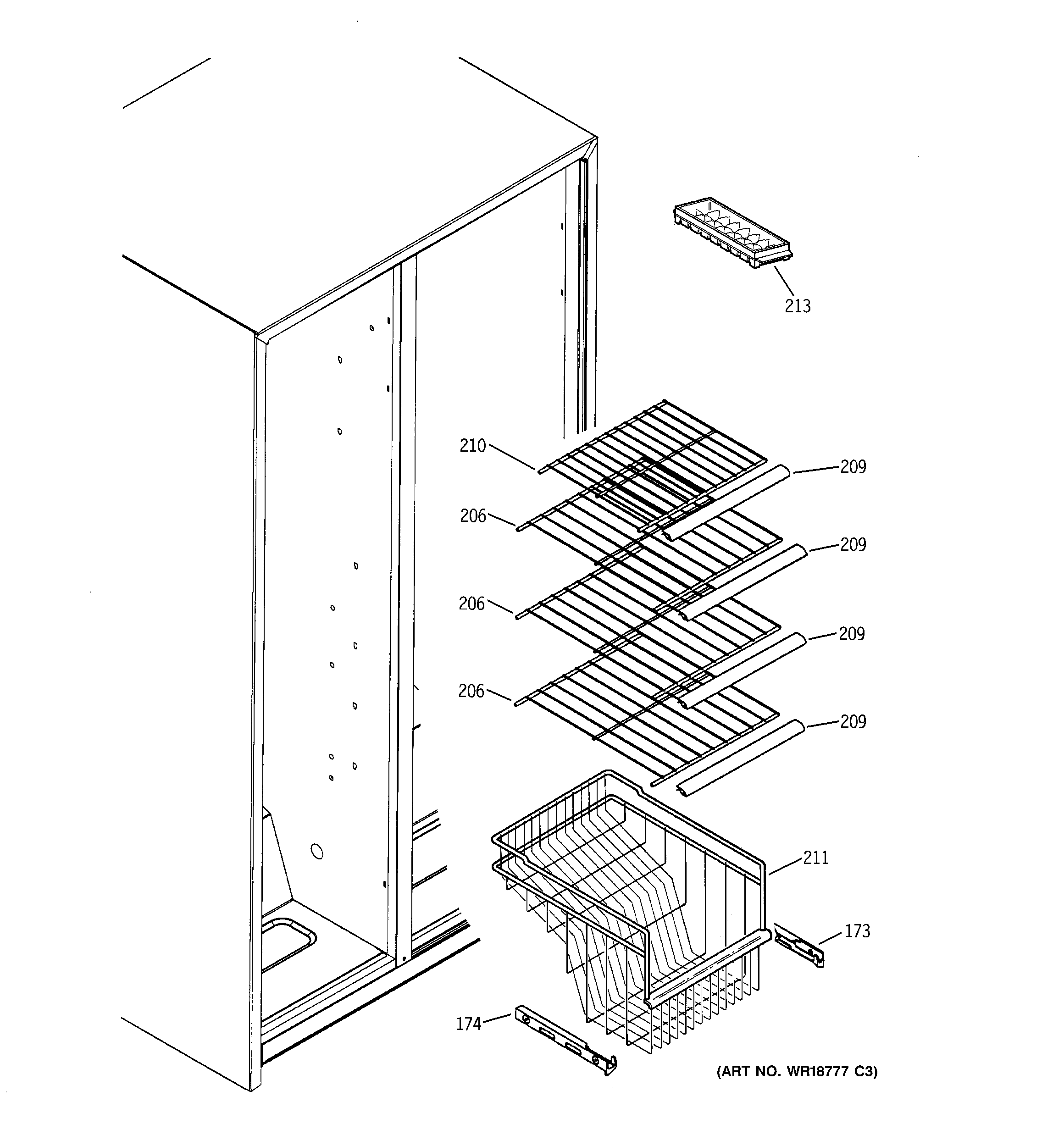 FREEZER SHELVES