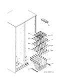 Freezer shelves