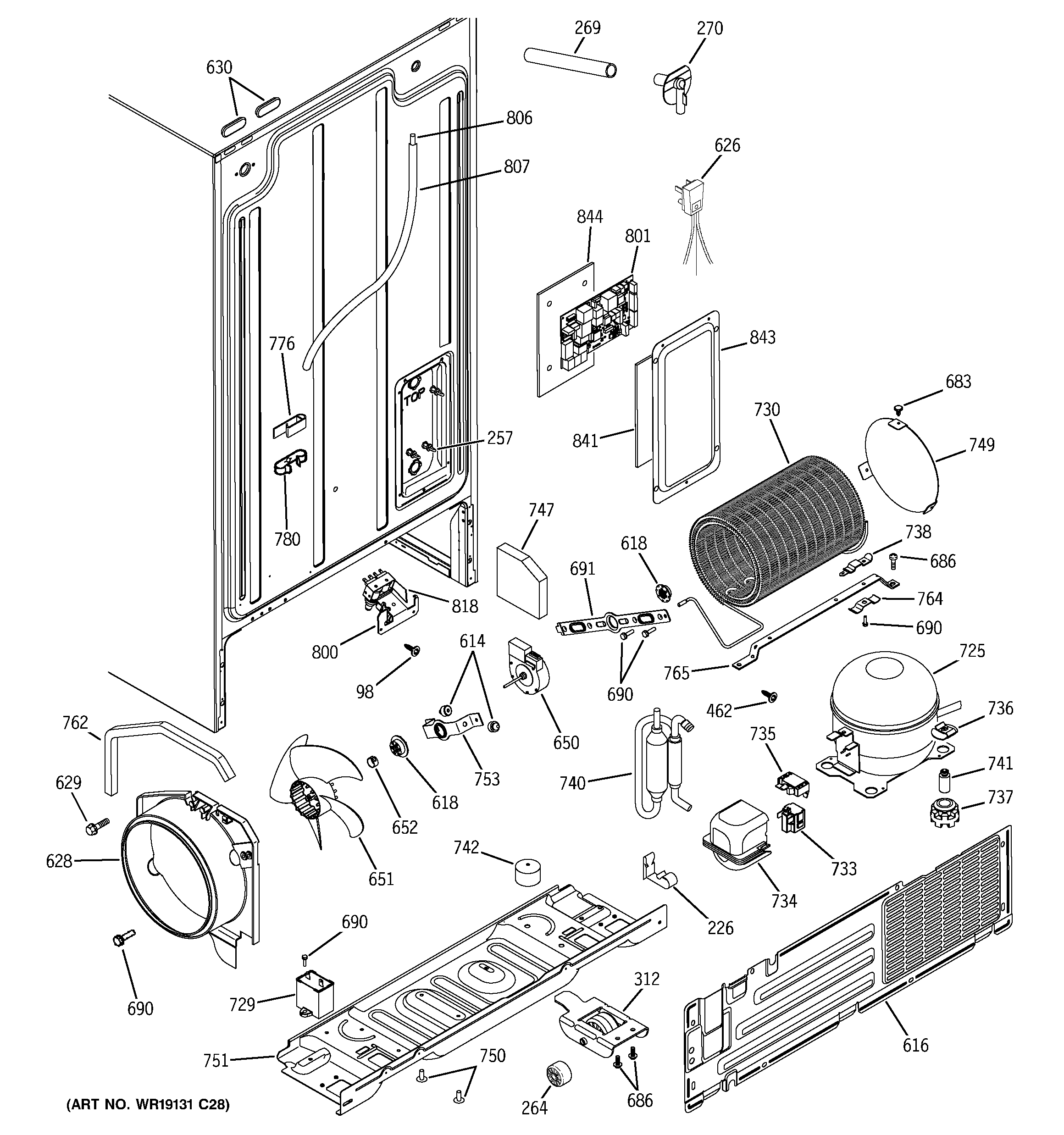 SEALED SYSTEM & MOTHER BOARD