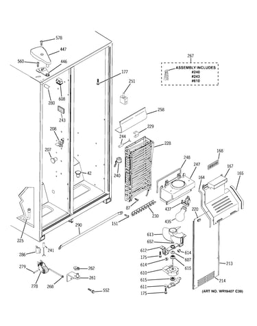 Freezer section