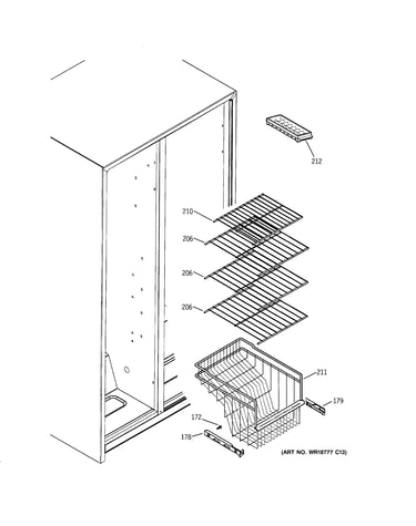 Freezer shelves