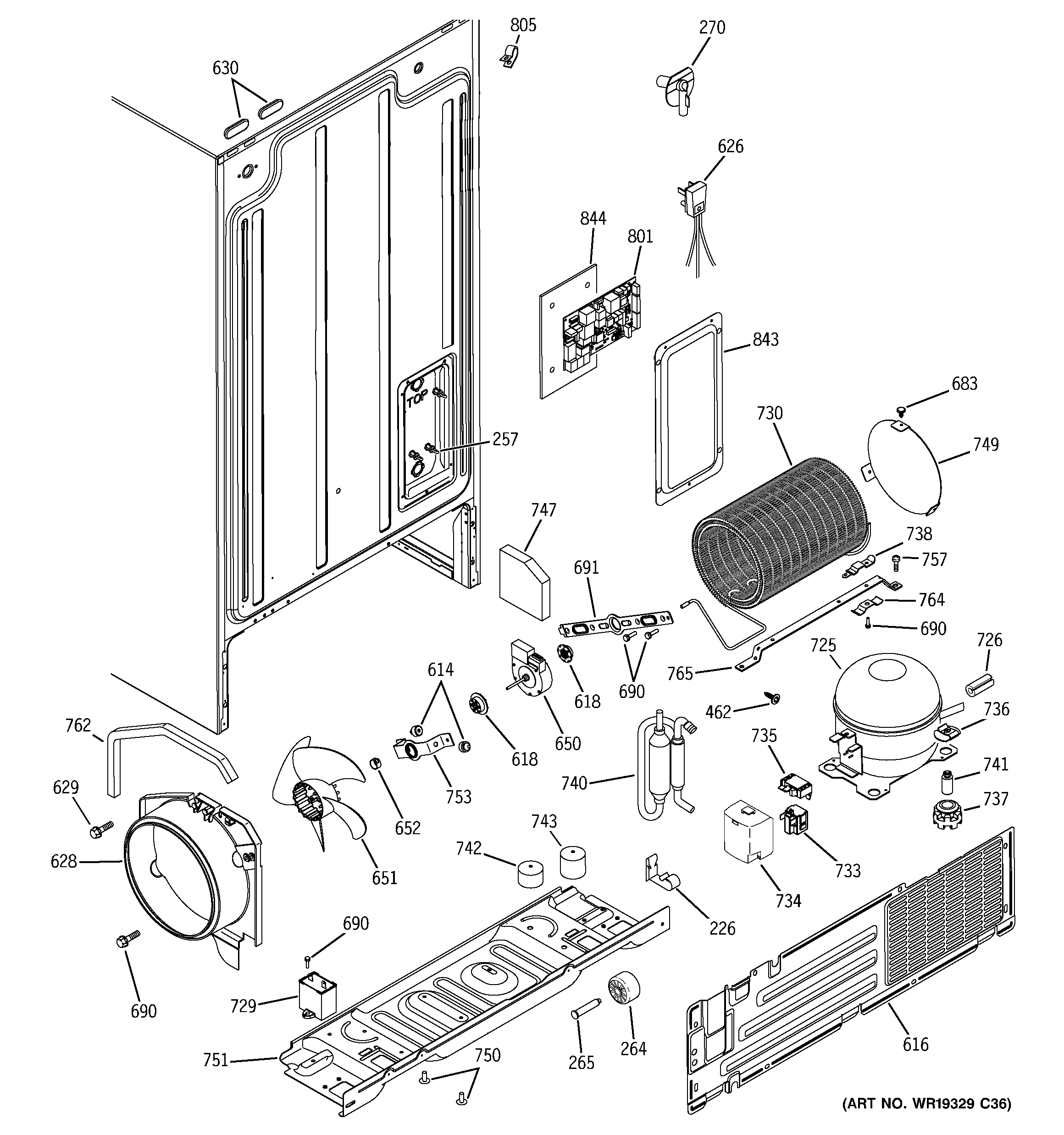 SEALED SYSTEM & MOTHER BOARD