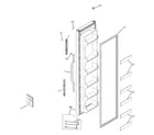 RCA RSG22IBPDFWW freezer door diagram