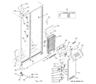 RCA RSG22IBPDFWW freezer section diagram