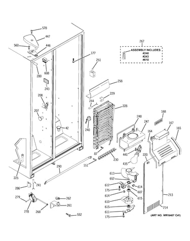 Freezer section