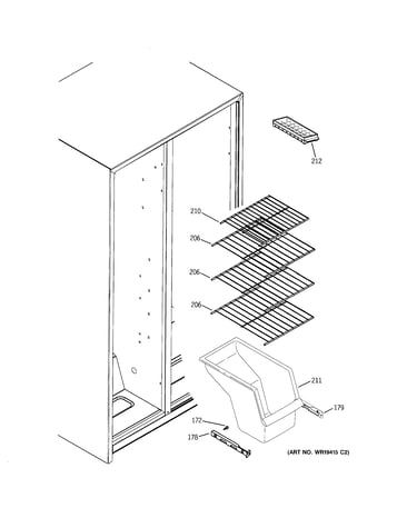 Freezer shelves