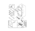 Kenmore 25323024104 cabinet diagram