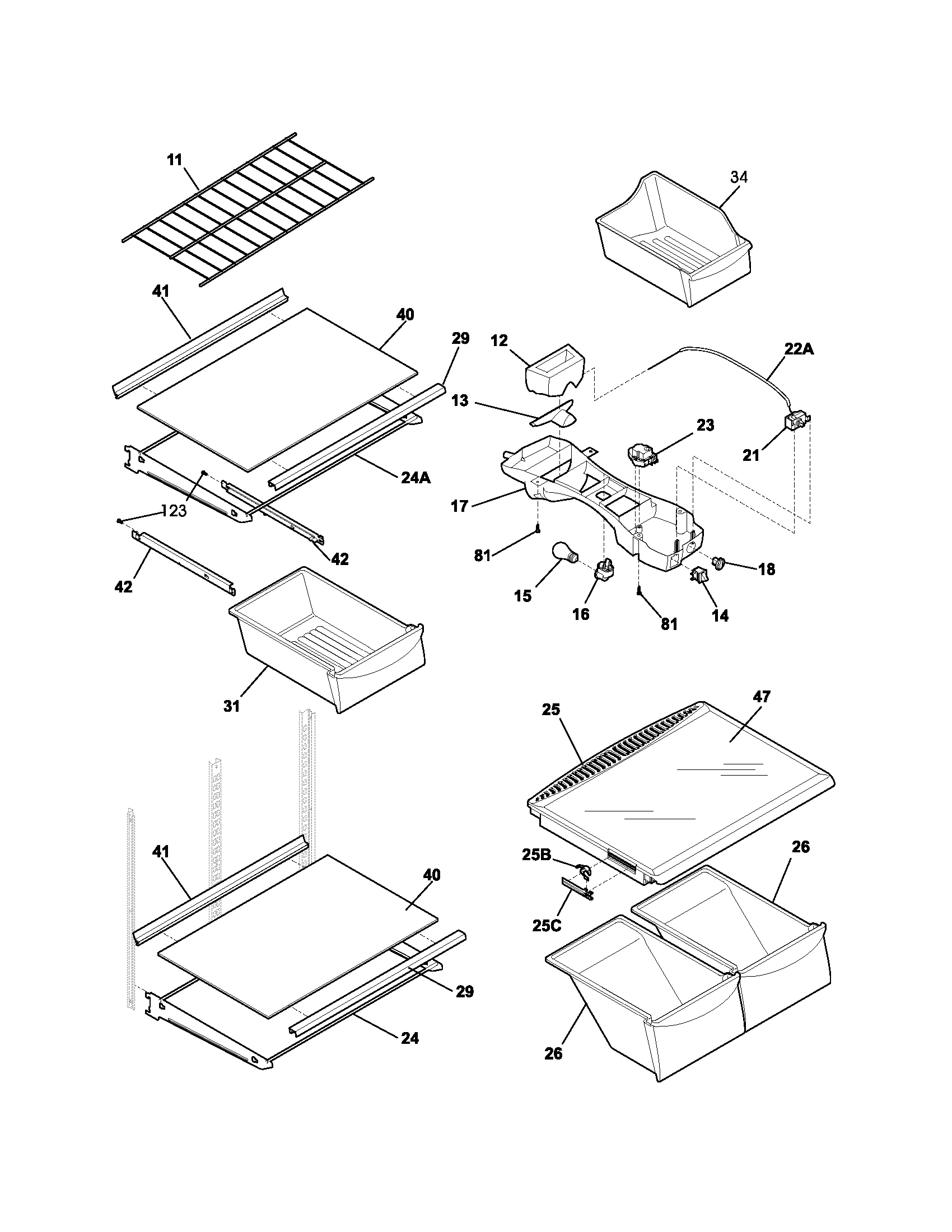 Shelves