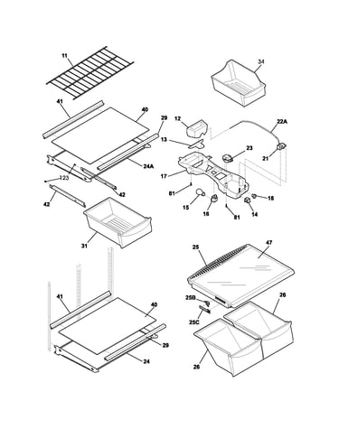 Shelves