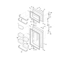 Frigidaire GLRT185TDW1 door diagram