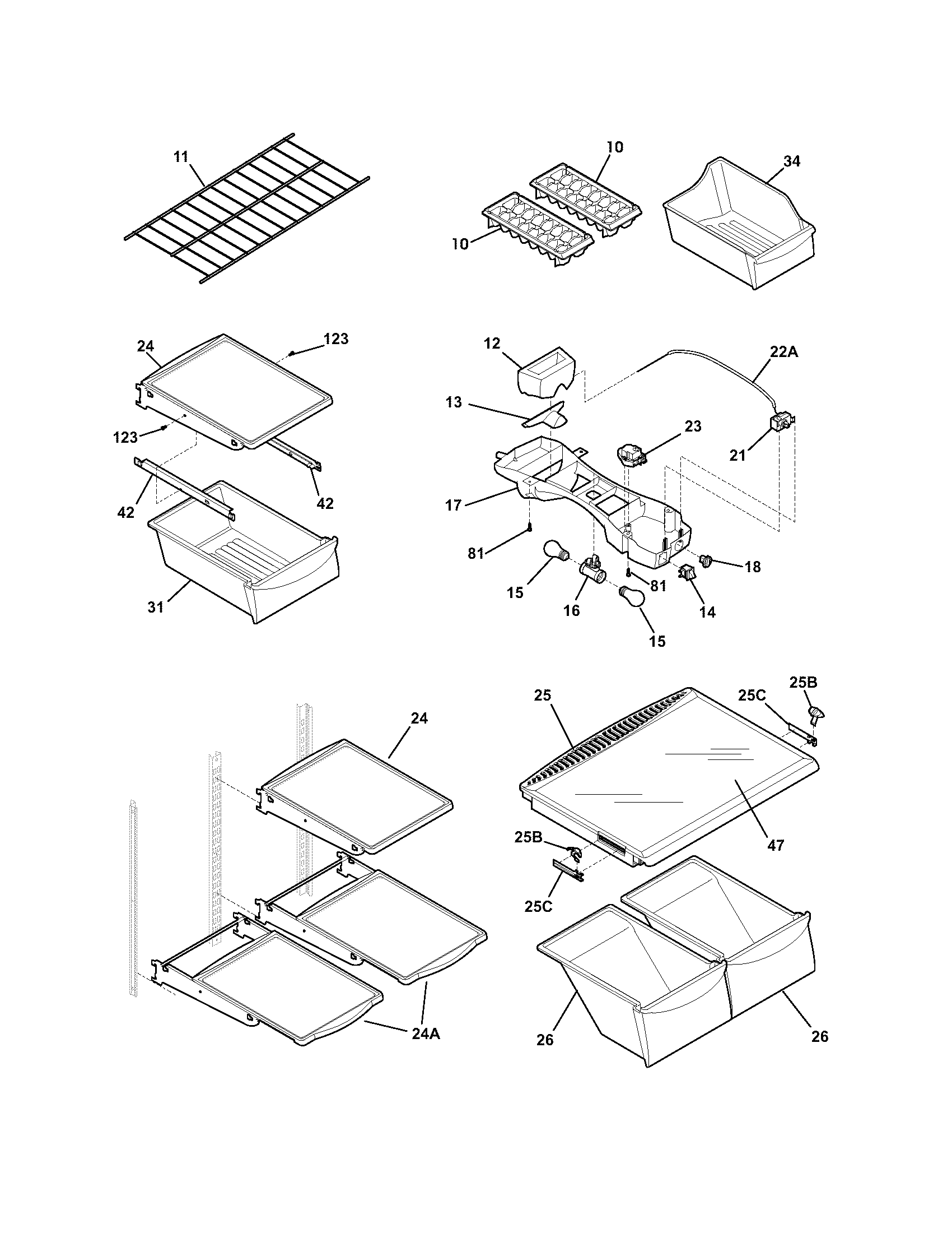 Shelves