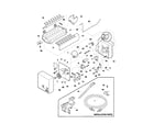 Frigidaire GLRT212IDW0 ice maker diagram