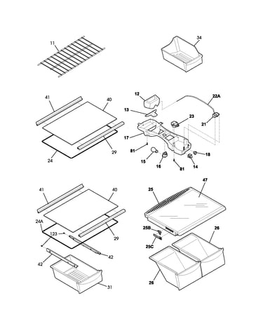 Shelves