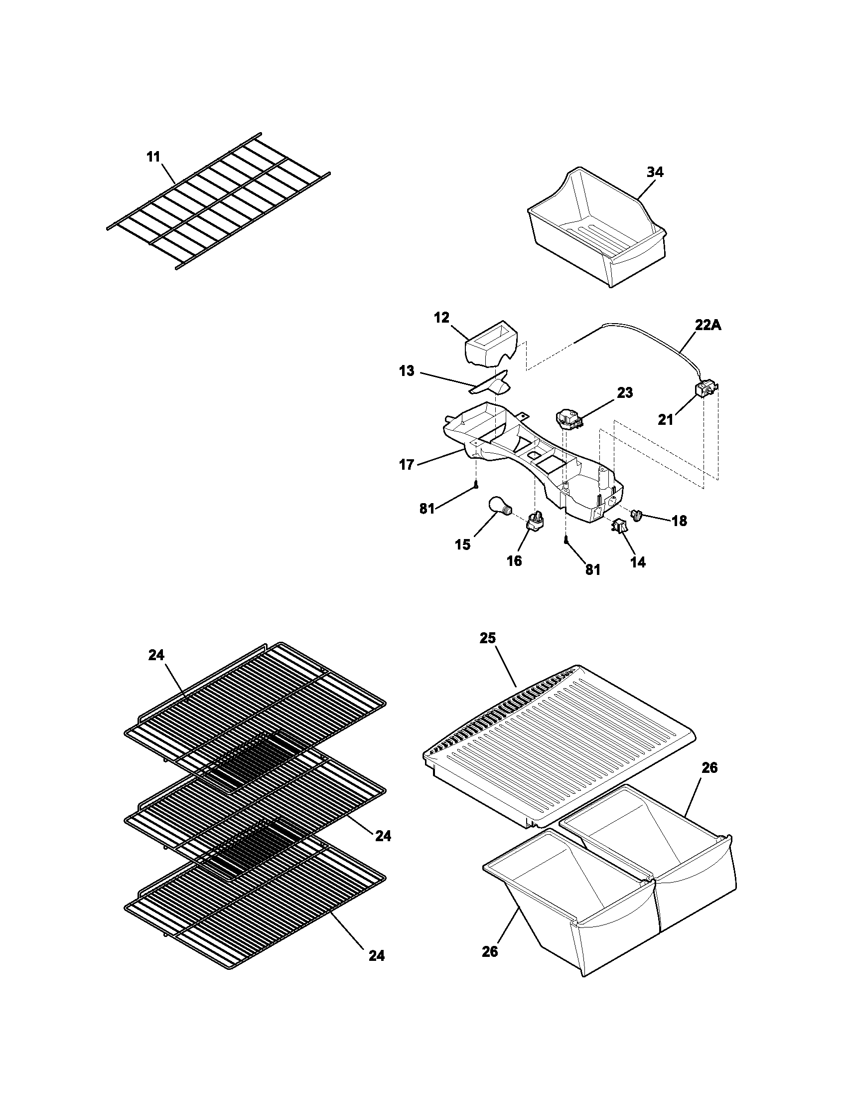 Shelves