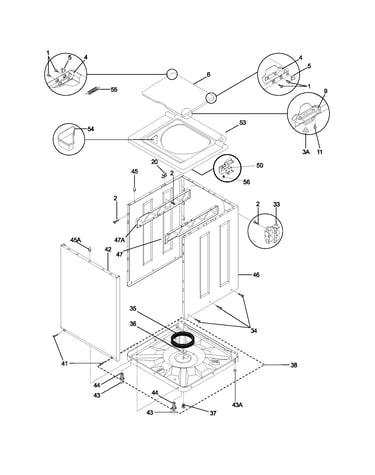 Lower cabinet/top